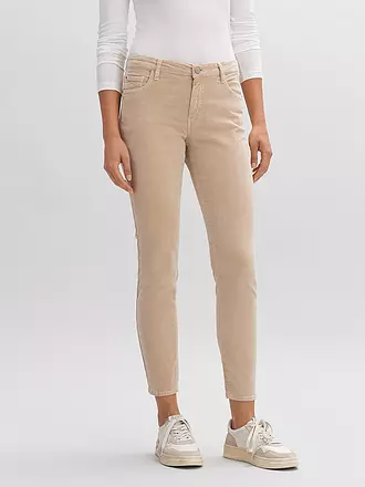 OPUS | Pantalón de pana Slim Fit EVITA GLAZED | beige